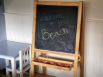 Kids Chalkboard in the Upstairs Bonus Room at Shutterbug